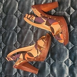 Sling back heels size 8.5